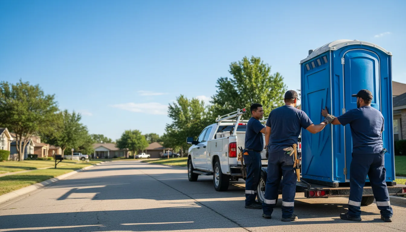 Portable Toilet Rental in Wedron, IL near me